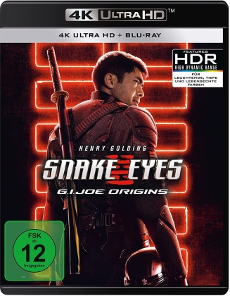 Snake Eyes - G.I. Joe Origins (2021) (4K Ultra HD + Blu-ray)