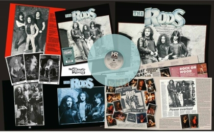The Rods - --- (2021 Reissue, High Roller Records, Blue Vinyl, LP)