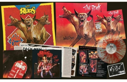 The Rods - Wild Dogs (2021 Reissue, High Roller Records, Fire Splatter Vinyl, LP)