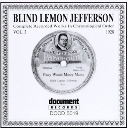Blind Lemon Jefferson - Complete Recordings 1925-1929 Vol. 3 (1928)