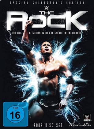 WWE: The Rock - The Most Electrifying Man In Sports Entertainment (Édition Spéciale Collector, 4 DVD)