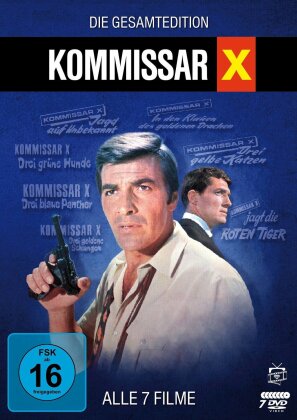 Kommissar X - Die Gesamtedition: Alle 7 Filme (Filmjuwelen, 7 DVDs)