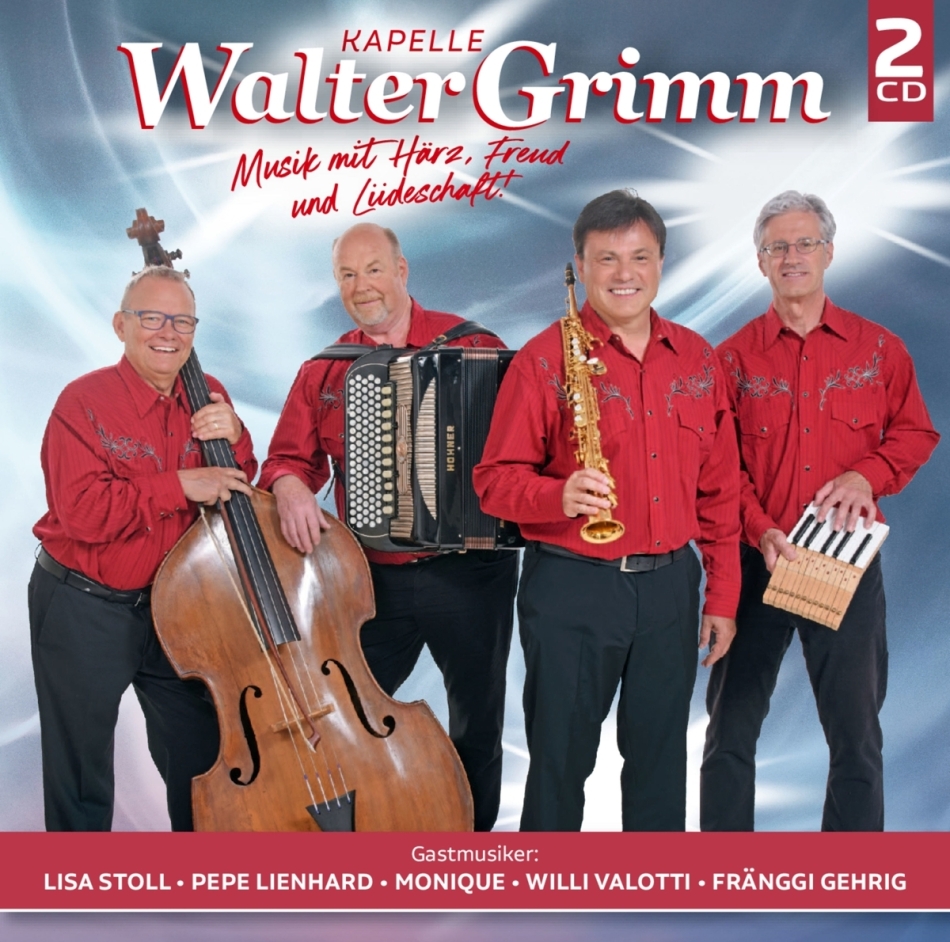 Kapelle Walter Grimm - Musik mit Härz, Freud und Liideschaft! (2 CDs)