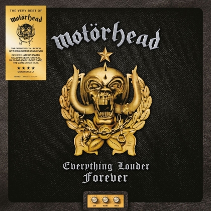 Motörhead - Everything Louder Forever - The Very Best Of (Édition Deluxe, 4 LP)