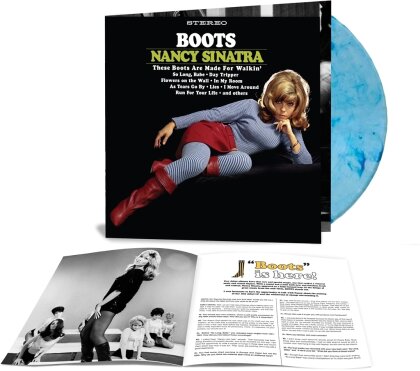 Nancy Sinatra - Boots (2022 Reissue, Indies Only, Light In The Attic, Limited Edition, Blue Vinyl, LP)