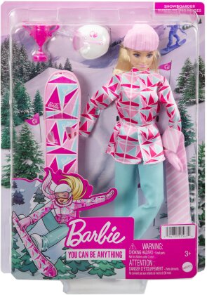 Barbie - Barbie I Can Be Made To Move Snowboarder Doll