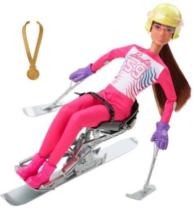 Barbie - Barbie I Can Be Made To Move Skier Doll