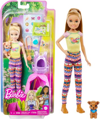 Barbie Camping Spielset Stacie - It takes two. Puppe Stacie.