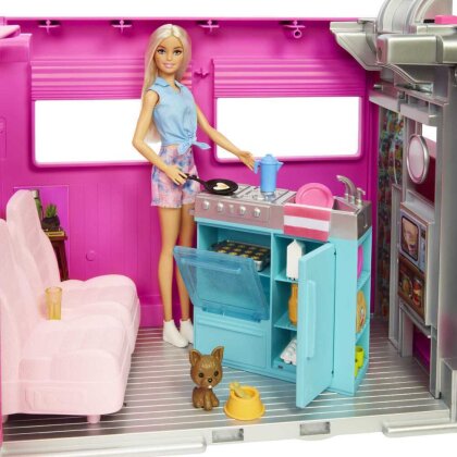 Barbie Super Abenteuer-Camper mit Zubehör