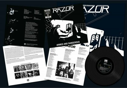 Razor - Armed And Dangerous (2021 Reissue, High Roller Records, LP)