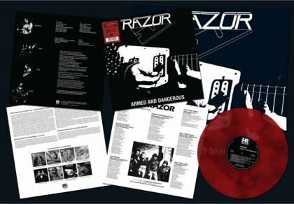 Razor - Armed And Dangerous (2021 Reissue, High Roller Records, Marbled Vinyl, LP)