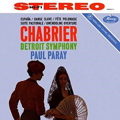 Paul Paray & Detroit Symphony Orchestra - Music Of Chabrier (LP)