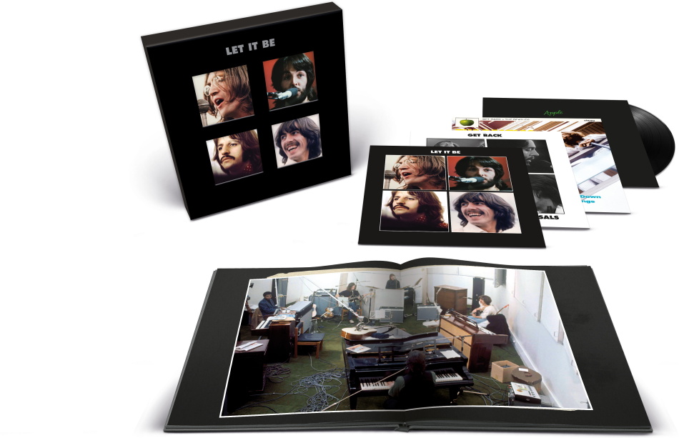 The Beatles - Let It Be (2021 Reissue, Boxset, 4 LPs + 12" Maxi)