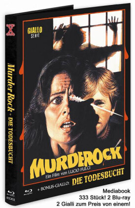 Murderock - + Bonus-Giallo: Die Todesbucht (1984) (The X-Rated Italo-Giallo-Series, Cover E, Eurocult Collection, Limited Edition, Mediabook, 2 Blu-rays)