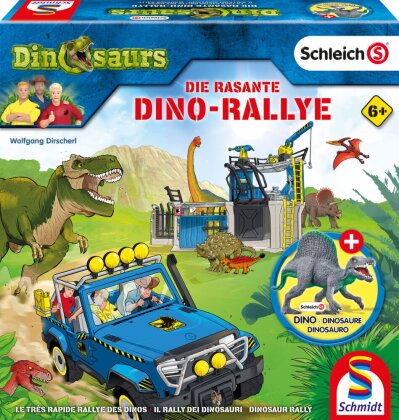 Schleich, Dinosaurs - Die rasante Dino-Rallye (Spiel)