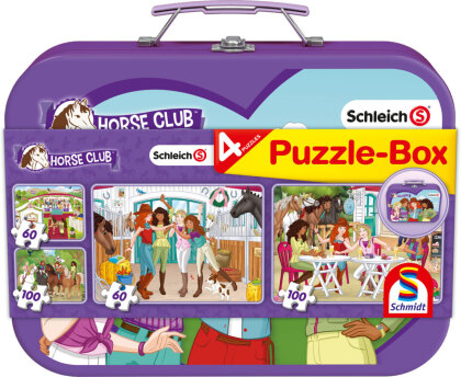 Schleich, Horse Club - Puzzle-Box (Kinderpuzzle)