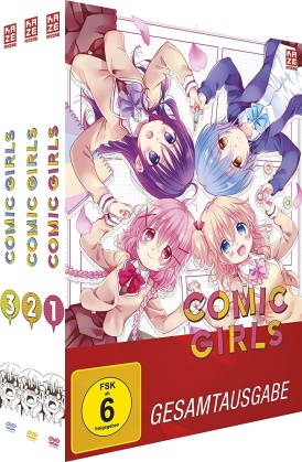 Comic Girls - Vol. 1-3 (Gesamtausgabe, Bundle, 3 DVDs)