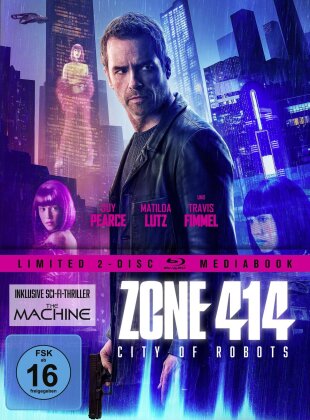 Zone 414 - City of Robots (2021) (Limited Edition, Mediabook, 2 Blu-rays)