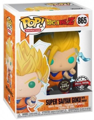 Chase - Goku Super Saiyan (Glow) - Dragon Ball Z (865) - POP Animation - Exclusive - 9 cm