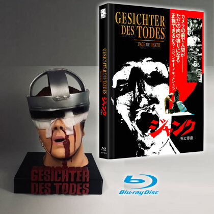Gesichter des Todes (1978) (Cover E, + Büste, Édition Limitée, Mediabook, Blu-ray + DVD)