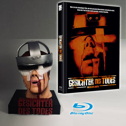 Gesichter des Todes (1978) (Cover D, + Büste, Édition Limitée, Mediabook, Blu-ray + DVD)