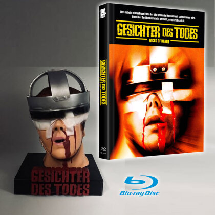 Gesichter des Todes (1978) (Cover F, + Büste, Édition Limitée, Mediabook, Blu-ray + DVD)