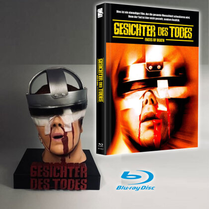 Gesichter des Todes (1978) (Cover F, + Büste, Limited Edition, Mediabook, Blu-ray + DVD)