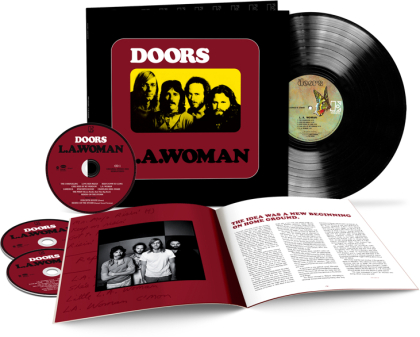 The Doors - L.A. Woman (2021 Reissue, Boxset, 50th Anniversary Edition, Deluxe Edition, LP + 3 CDs)