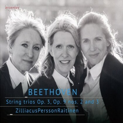 Trio ZilliacusPerssonRaitinen, Cecilia Zilliacus, Kati Raitinen & Ludwig van Beethoven (1770-1827) - String Trios