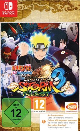 Naruto Ultimate Ninja Storm 3 Full Burst - [Code in a Box]