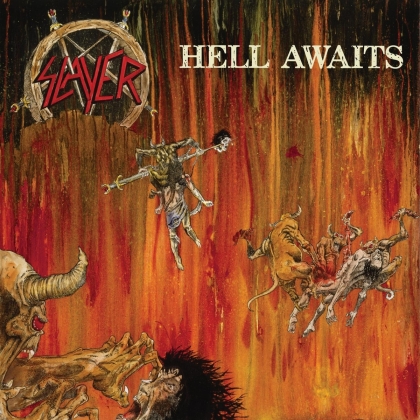Slayer - Hell Awaits (2021 Reissue, Metalblade, Orange/Red Splatter Vinyl, LP)