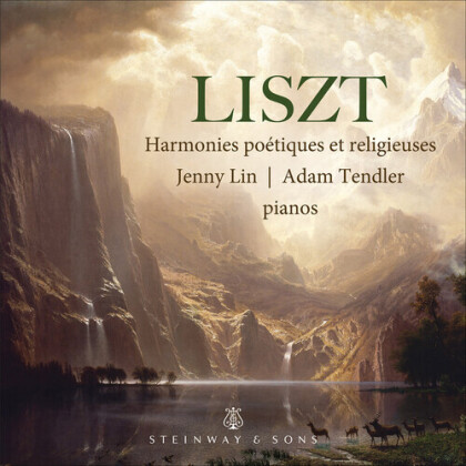 Franz Liszt (1811-1886), Jenny Lin & Adam Tendler - Harmonies Poetiques Et Religieuses III S 173 (2 CDs)