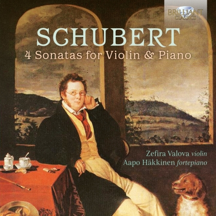 Franz Schubert (1797-1828), Zefira Valova & Aapo Häkkinen - 4 Sonatas For Violin & Piano