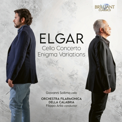 Sir Edward Elgar (1857-1934), Filippo Arlia, Giovanni Sollima & Orchestra Filarmonia della Calabria - Cello Concerto, Enigma Variations