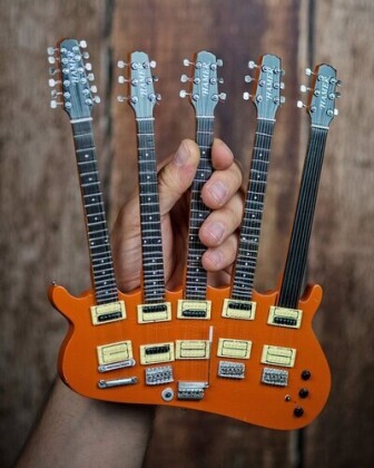 Axe Hvn Rn504 Rick Nielsen Cheap Trick Fiveneck Gt