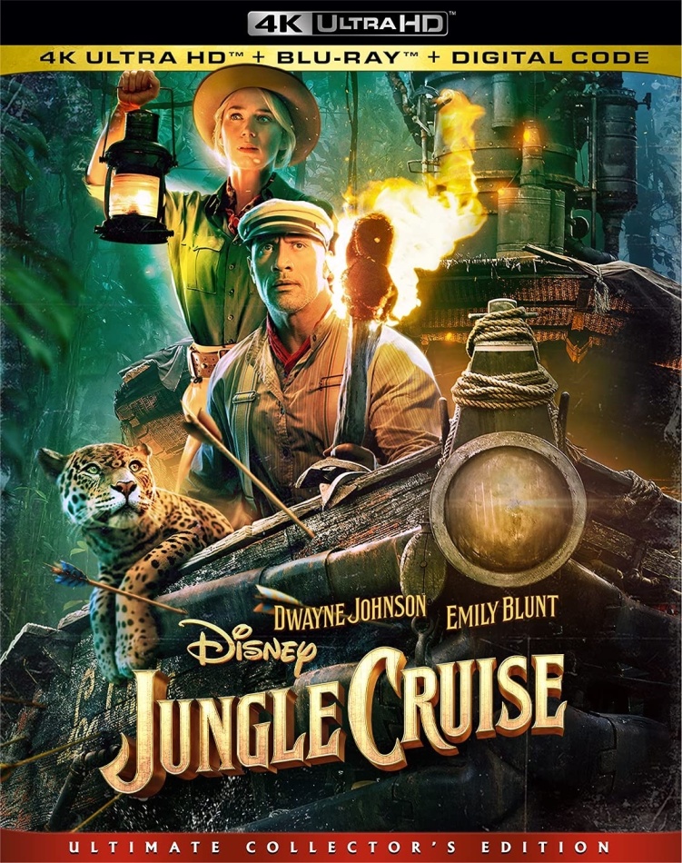Jungle Cruise (2021) (Ultimate Collector's Edition, 4K Ultra HD + Blu-ray)