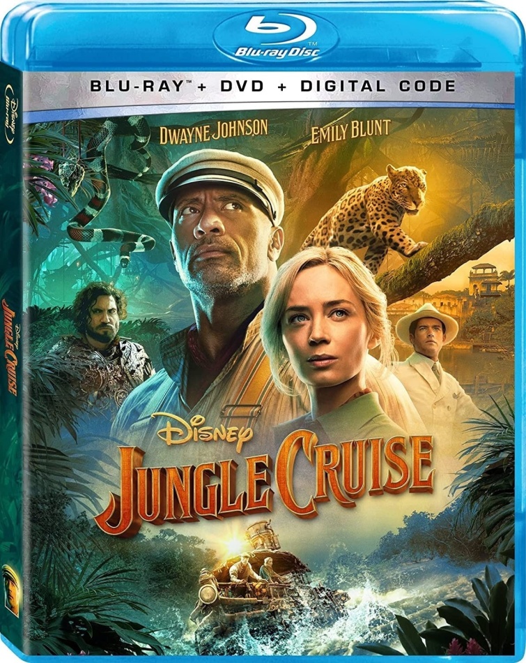 Jungle Cruise (2021) (Blu-ray + DVD)