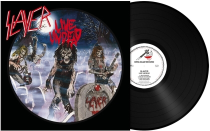 Slayer - Live Undead (Black Vinyl, 2021 Reissue, Metalblade, LP)
