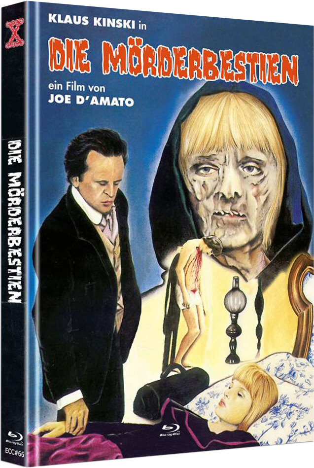 Die Mörderbestien (1973) (Cover C, Eurocult Collection, Limited Edition, Mediabook, Uncut, Blu-ray + DVD)