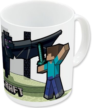 Minecraft Alex Steve Drache - Tasse [315ml]