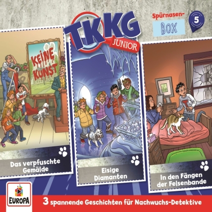 TKKG Junior - Spürnasen-Box 5 (Folgen 13,14,15) (3 CDs)