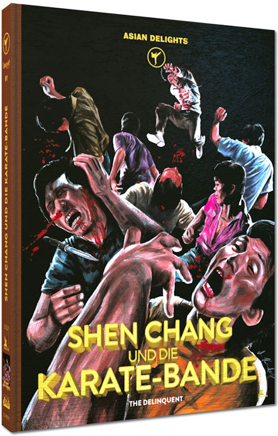 Shen Chang und die Karate-Bande (1973) (Cover C, Limited Edition, Mediabook, Uncut, Blu-ray + DVD)