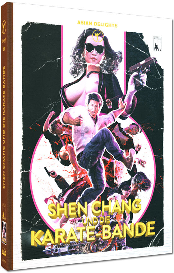Shen Chang und die Karate-Bande (1973) (Cover E, Limited Edition, Mediabook, Uncut, Blu-ray + DVD)