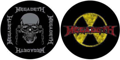 Megadeth Turntable Slipmat Set - Radioactive