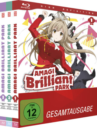 Amagi Brilliant Park - Vol. 1-3 (Gesamtausgabe, Bundle, 3 Blu-rays)