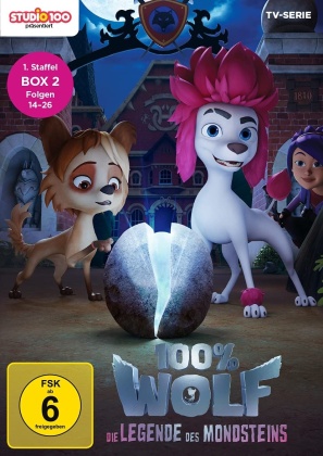 100% Wolf - Die Legende des Mondsteins - Staffel 1 - Box 2 (Studio 100, 2 DVD)