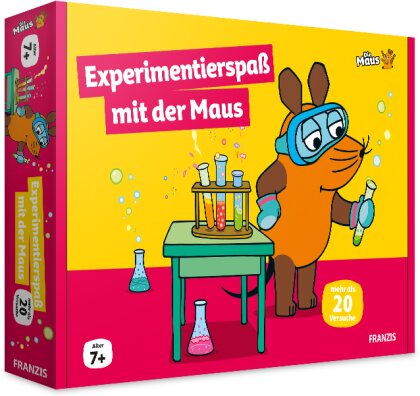 FRANZIS 67199 - Die Maus Experimentierspaß mit der Maus. Mehr als 20 Versuche! Für Kinder ab 7 Jahren