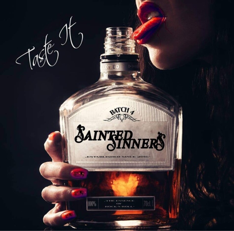 Sainted Sinners - Taste It (Limited Edition, Whiskey Marbled Vinyl, LP)