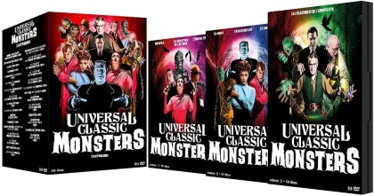 Universal Classic Monsters - L'Anthologie - 30 Films (30 DVD)