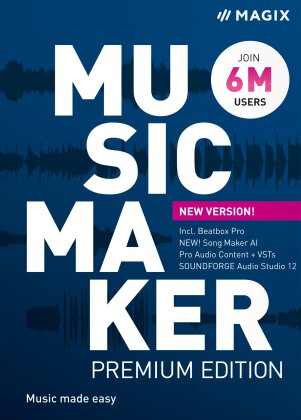 MAGIX Music Maker Premium Edition 2022